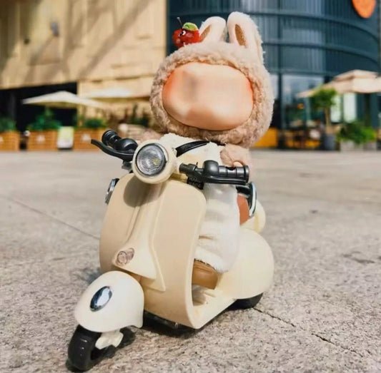 Labubu Motorcycle Fits LABUBU V1 2 3 The Monsters DOLL 15-17cm Plush Mini Accessories - NO DOLL