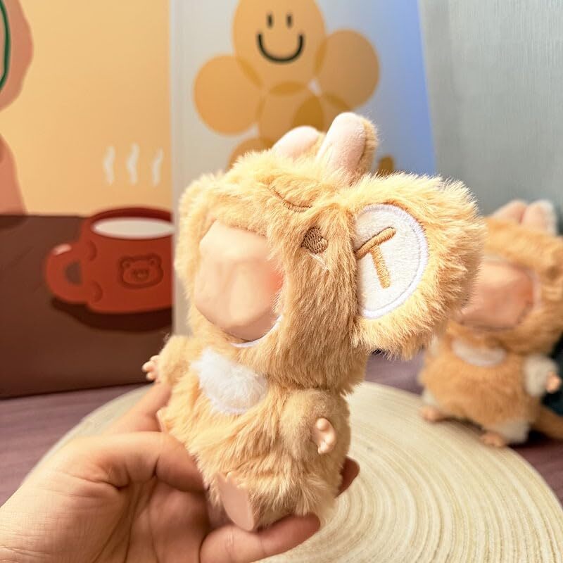 Clothes for 17cm Dolls Cute Monkey Clothes Collector's Adjustable Outfit Set