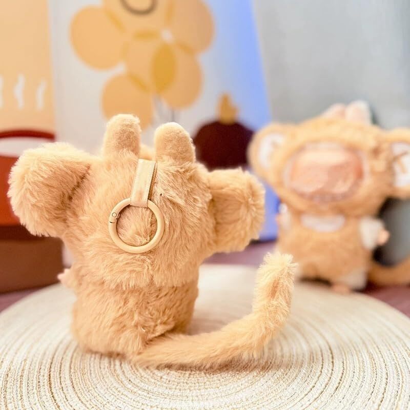 Clothes for 17cm Dolls Cute Monkey Clothes Collector's Adjustable Outfit Set
