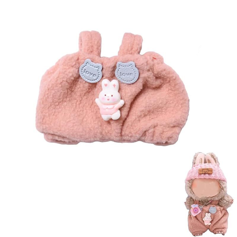 Handmade Clothes for Labubu 3-Piece 17cm Clothes for Labubu Set with Accessories