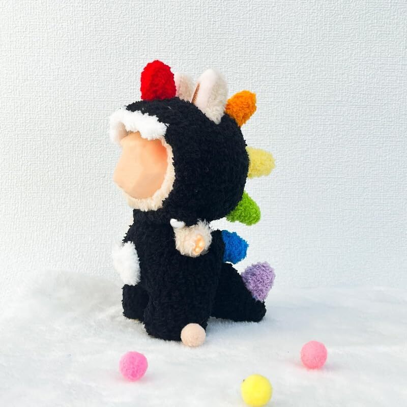 Doll Clothes for Labubu Dolls Handmade Clothes Dinosaur Style Outfit Jumpsuit