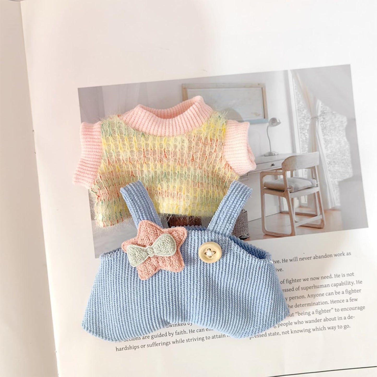 Clothing Set For LABUBU Adorable Luxury Handcrafted Clothes Set No Doll No Shoe