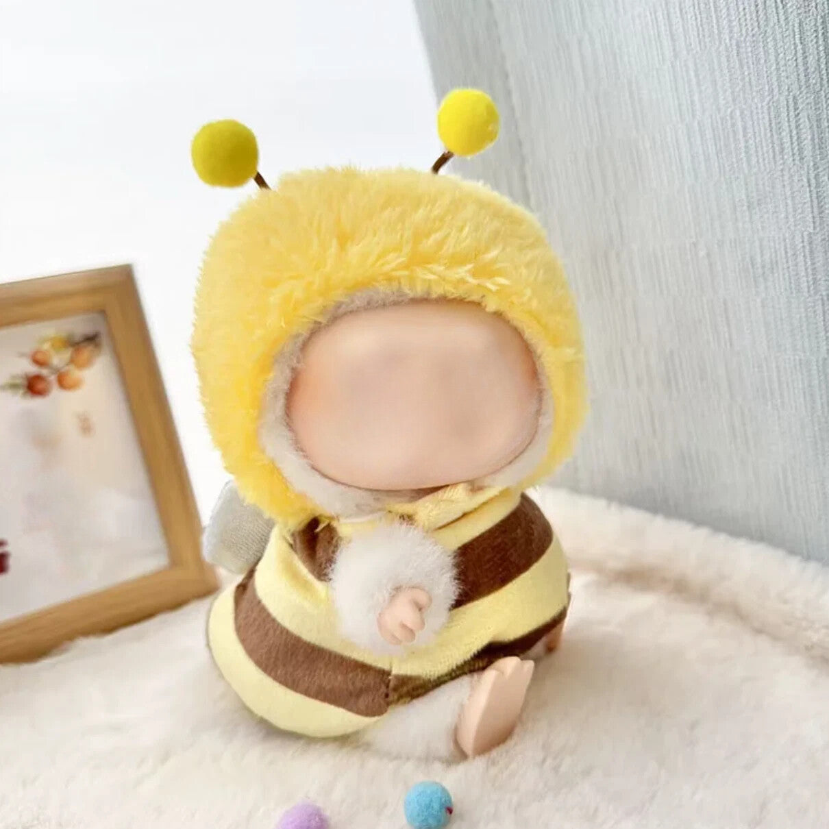 Clothes for 17cm Dolls Cute Dinosaur Costume - Premium Collector's Outfit Set