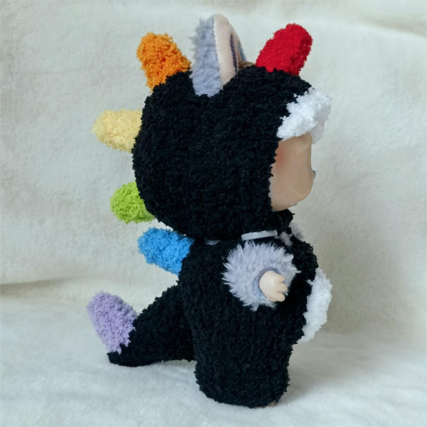 Doll Clothes for Labubu Dolls Handmade Clothes Dinosaur Style Outfit Jumpsuit