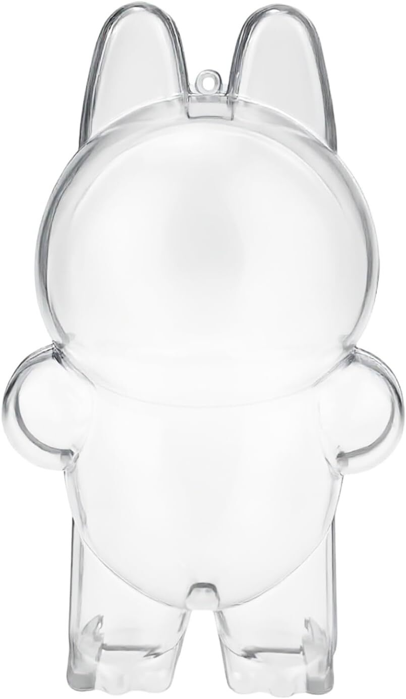Protective Case for LABUBU, High Clear Acrylic Case Cover for Labubu Doll