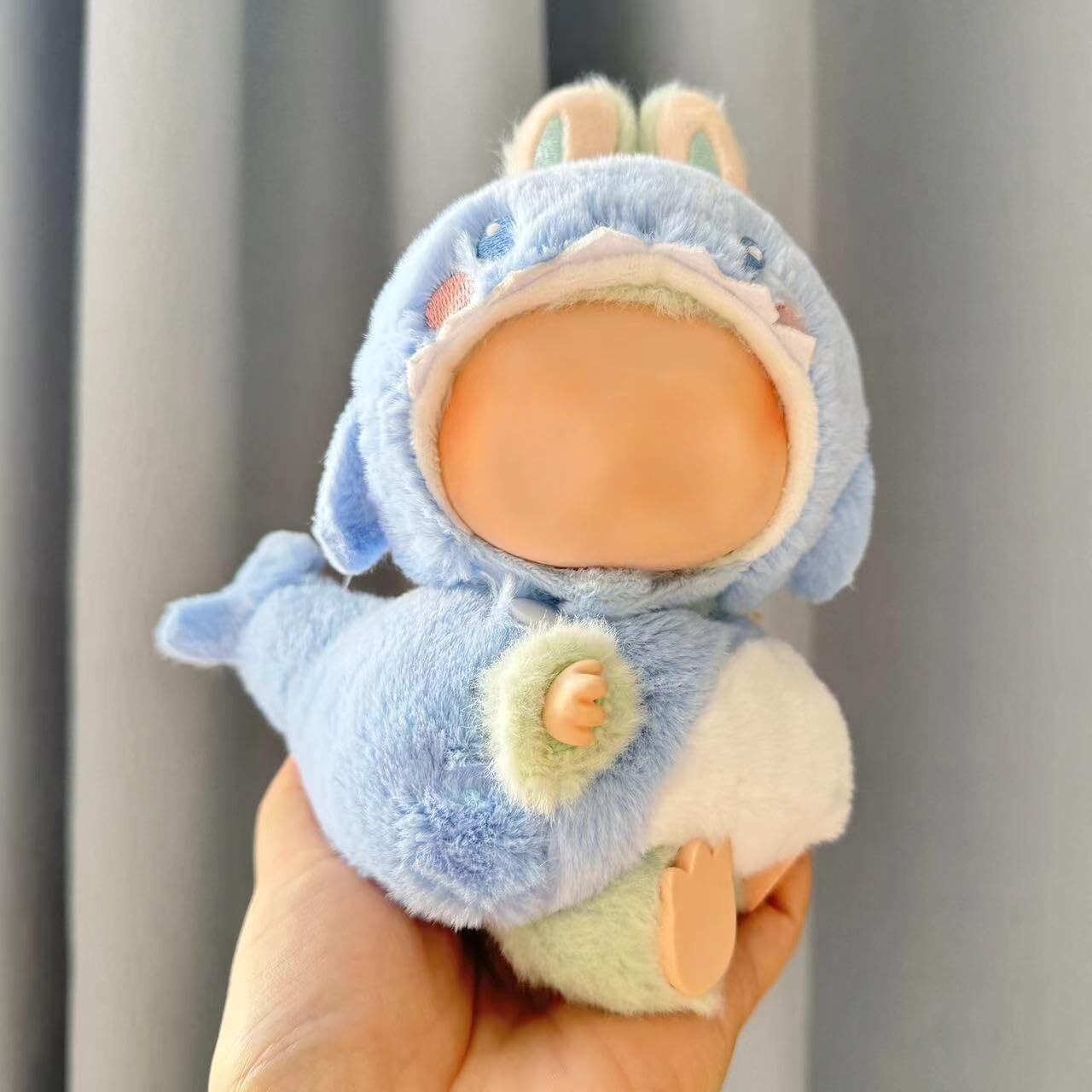 Clothes for 17cm Dolls Cute Dinosaur Costume - Premium Collector's Outfit Set