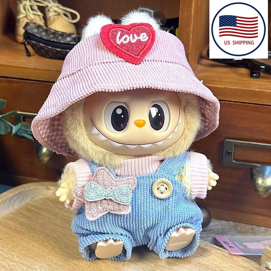 Clothing Set for LABUBU Adorable Luxury Handcrafted Clothes Set No Doll