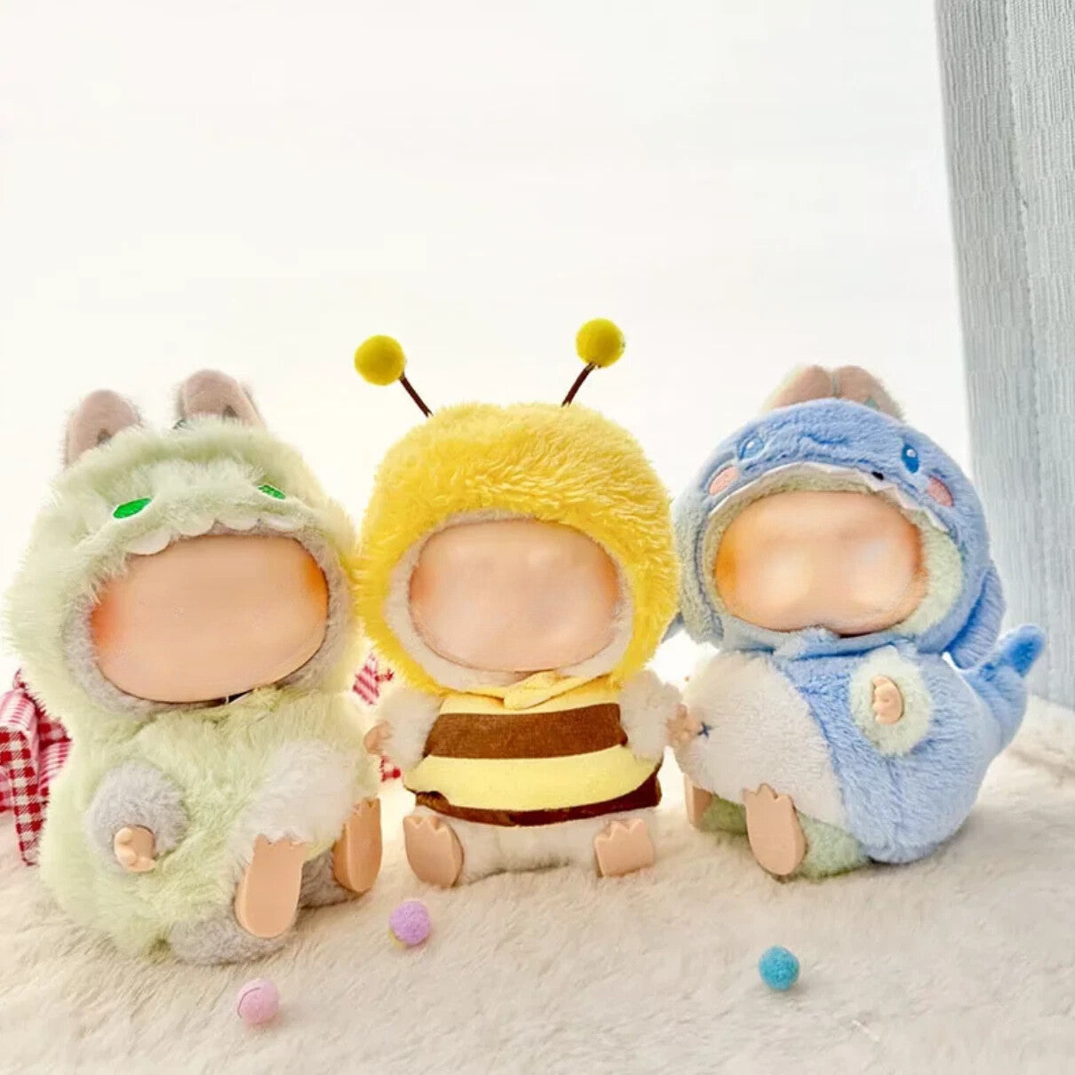 Clothes for 17cm Dolls Cute Dinosaur Costume - Premium Collector's Outfit Set