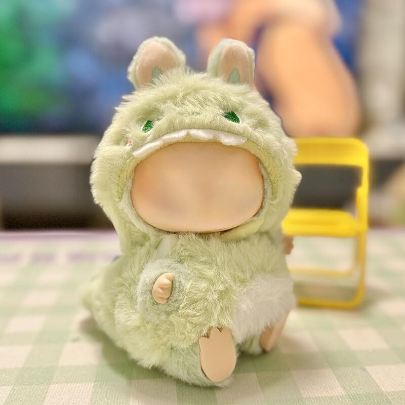 Clothes for 17cm Dolls Cute Dinosaur Costume - Premium Collector's Outfit Set