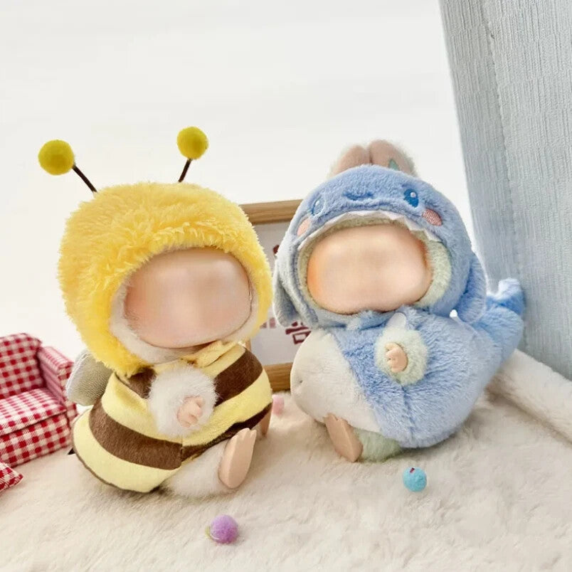 Clothes for 17cm Dolls Cute Dinosaur Costume - Premium Collector's Outfit Set