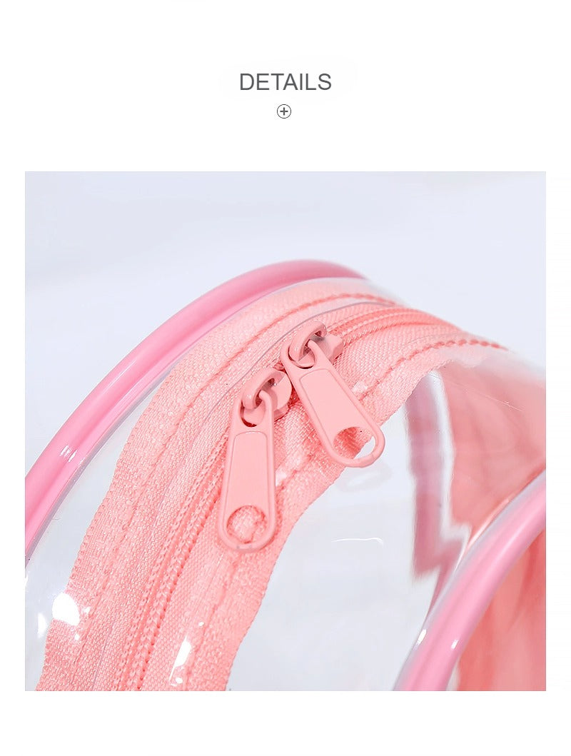 LABUBU Cotton Doll PVC Clear Itabag | Dustproof Carrier for Outings, Display & Charm Storage
