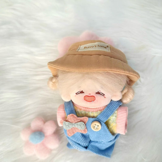 17Cm Plush Doll LABUBU CLOTHES, Cute Plush Dolll Clothes Suit, Kawaii Doll Clothes Accessories Set, Birthday Gifts (Colorful T-Shirt Set)