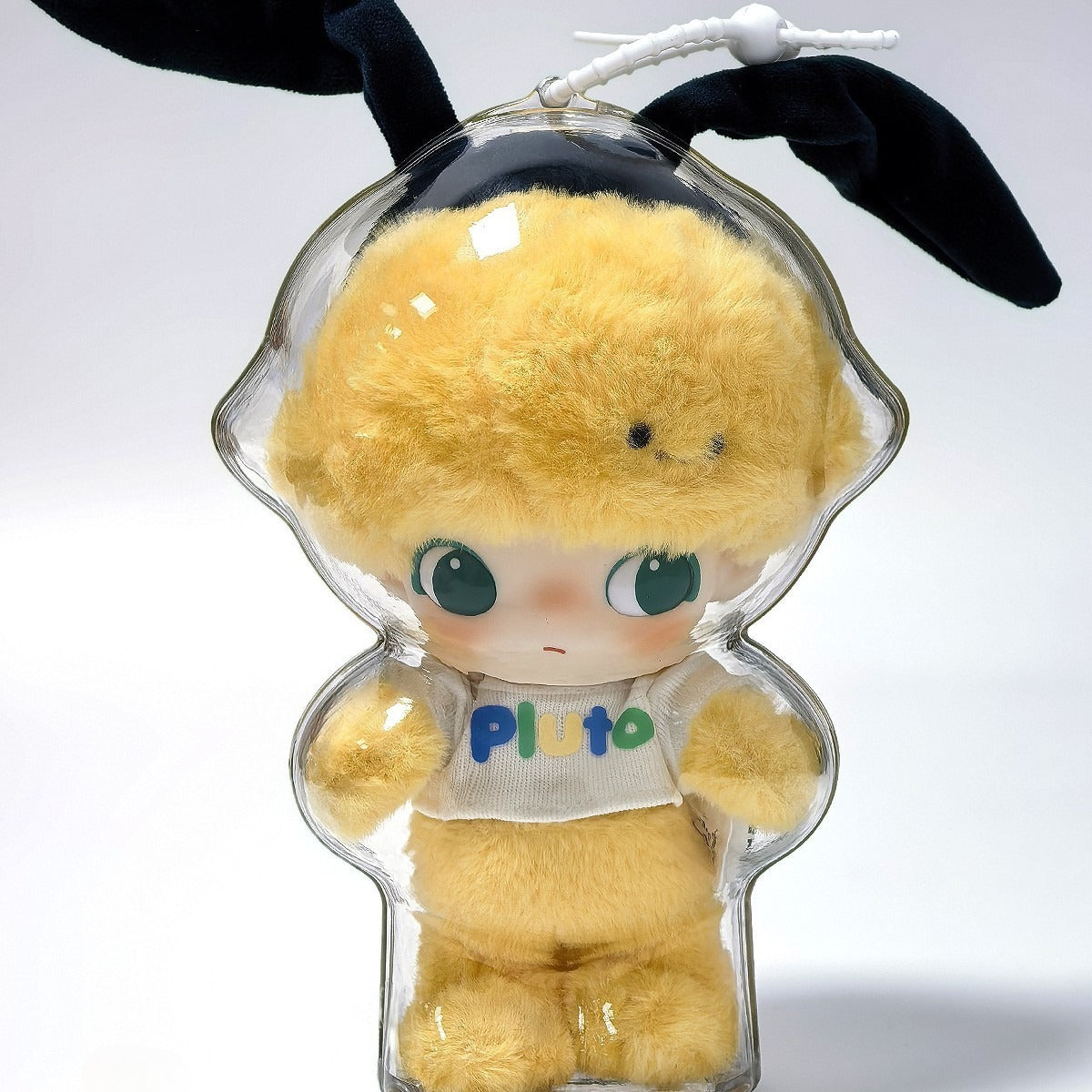 DIMOO Crystal Clear Case - Premium Acrylic Dustproof Shell for 10cm Vinyl Dolls