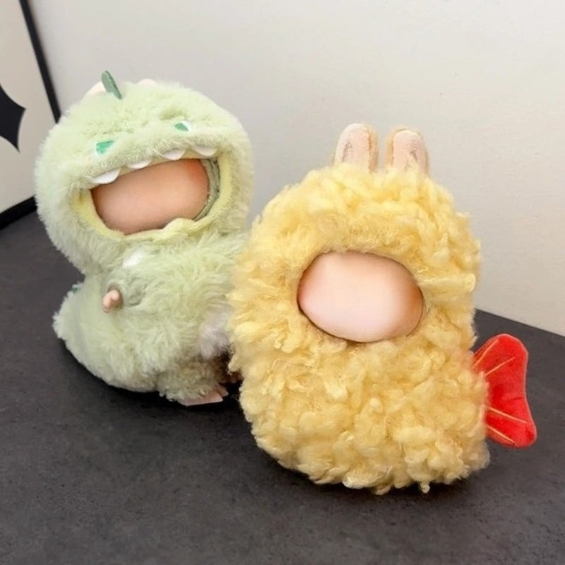 Labubu Bee Series Outfit Set for 1st/2nd/3rd Gen 17cm Vinyl Dolls - Cute Animal Costume