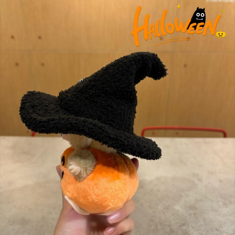 New Halloween Pumpkin Outfit for Labubu Series 1/2/3 - Trendy Sitting Doll Clothes