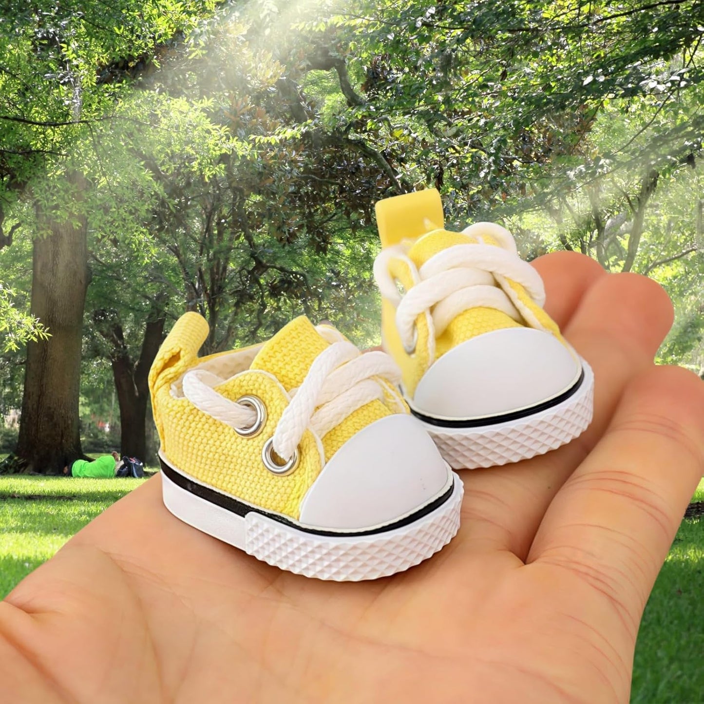 17cm Doll Shoes (No Doll), Mini Shoes Replacement, Cute Kawaii Fashion Shoes for 6.7inch Doll Suit, Shoes & Clothes Accessories for 1st/2nd/3rd Gen Doll Play & Display White