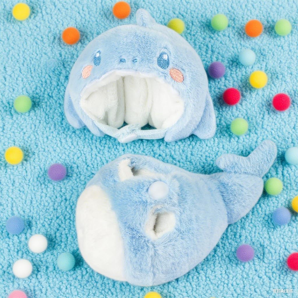 LABUBU CLOTHES - Outfits for LABUBU - Accessories for 17cm Dolls Clothes - Cute Sandwich Cookie Bear Costume, No Doll Included