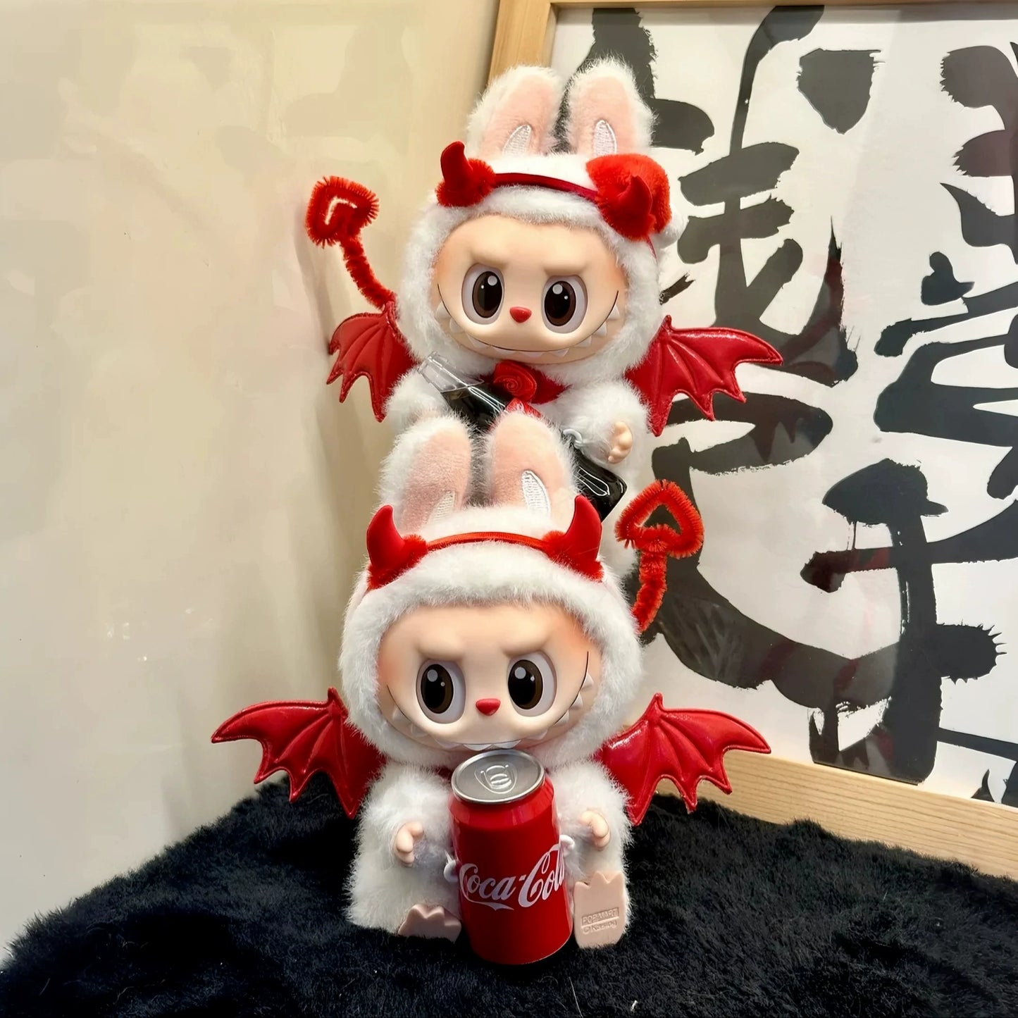 Labubu Macaron Devil Outfit - High Energy Costume for Series 1/2/3 Sitting Vinyl Doll