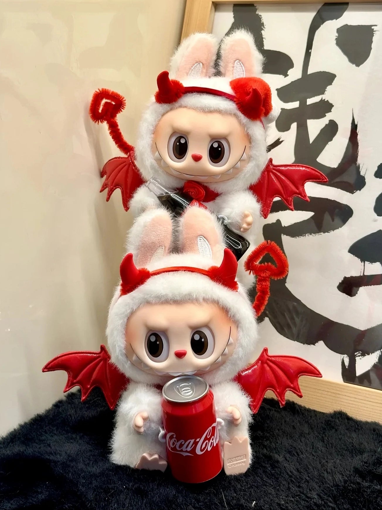 Labubu Macaron Devil Outfit - High Energy Costume for Series 1/2/3 Sitting Vinyl Doll