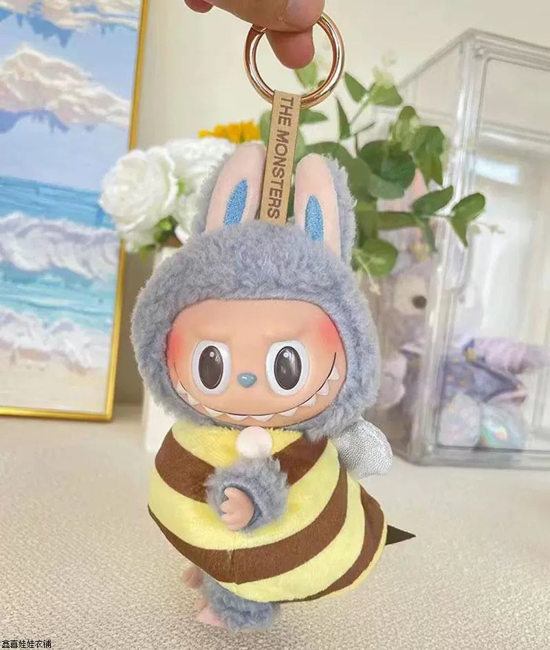 Labubu 15cm Charm Outfit | Cute Doll Clothing Set – Burger & Bee Styles