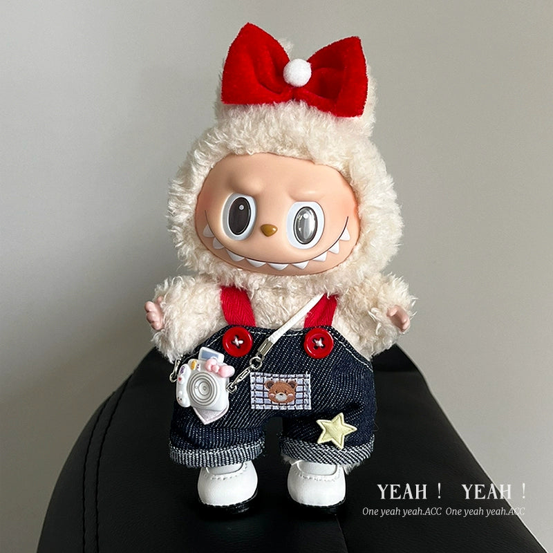Pop Mart Labubu Bow Outfit | Fits Gen 1-3 Vinyl Blind Box Dolls