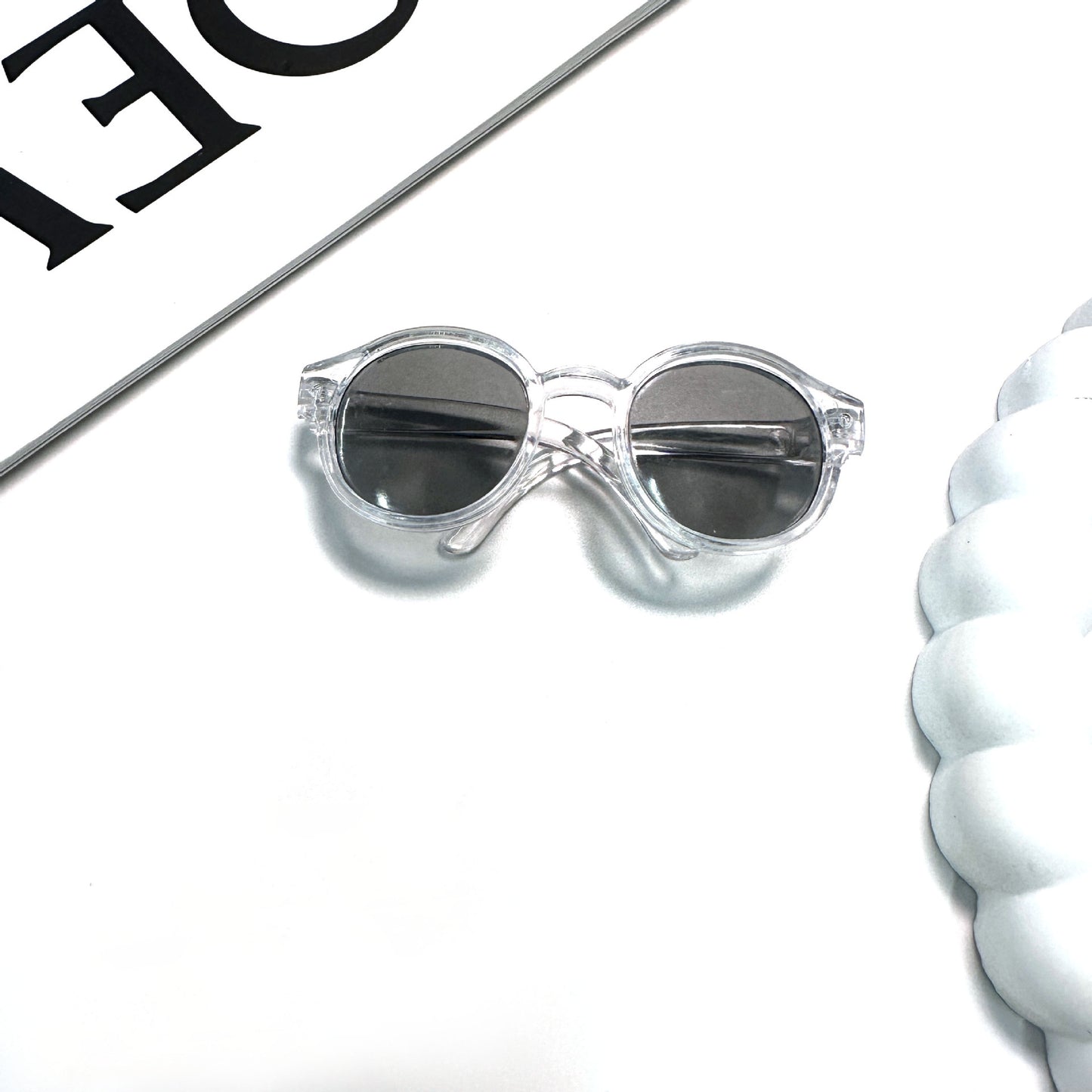 Labubu 17cm & 6.5cm Cotton Doll Glasses | Mini Changeable Acrylic Lens Eyewear Accessories