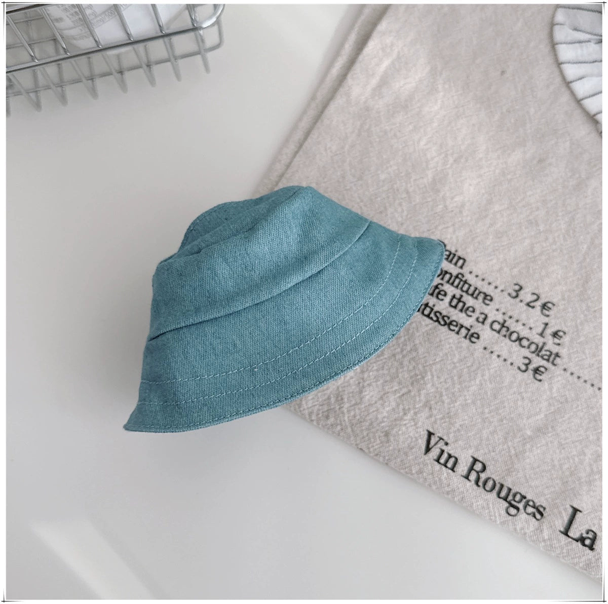 10CM Cotton Doll Bucket Hats & 17CM Labubu Gen 1-3 Open-Mouth Doll Hat Accessories