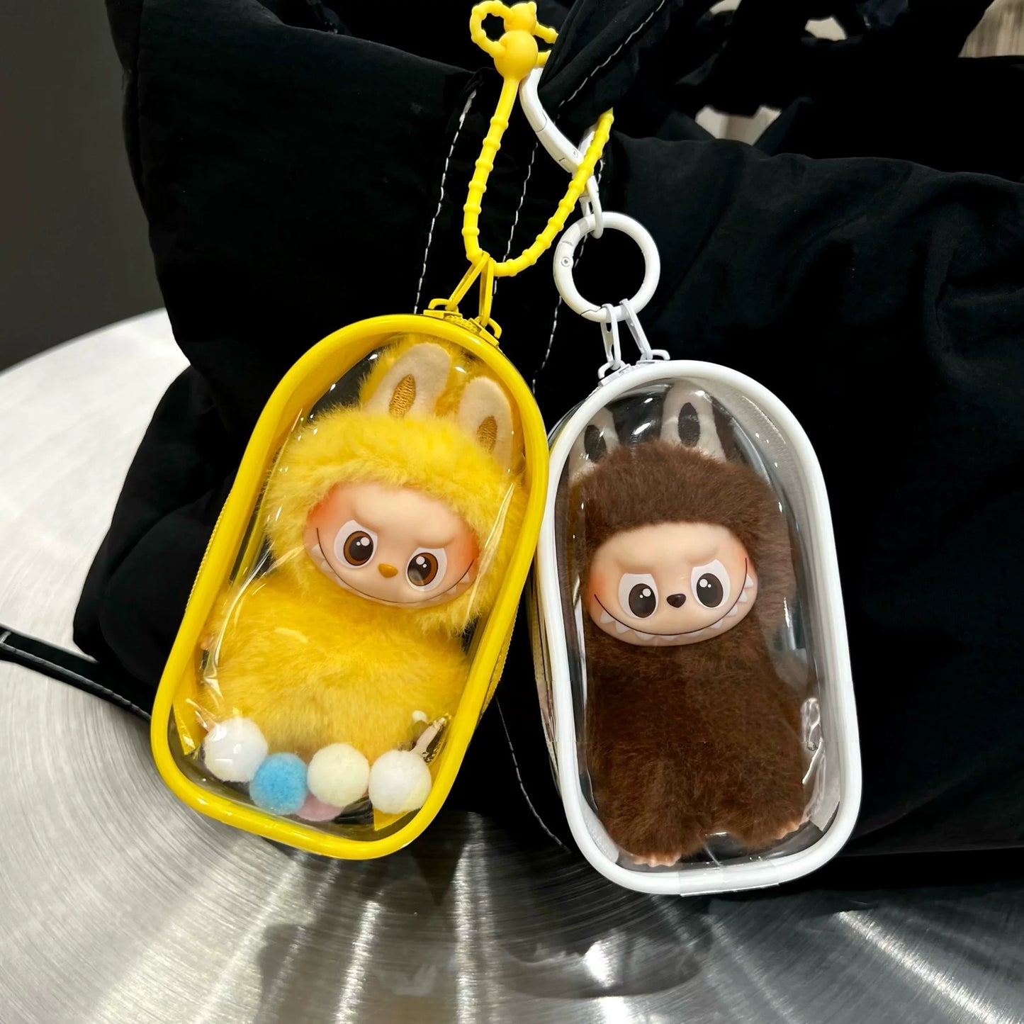 POP MART 4.0 Heart Code Mini Case - Carrier for Labubu Plush & Vinyl Blind Box