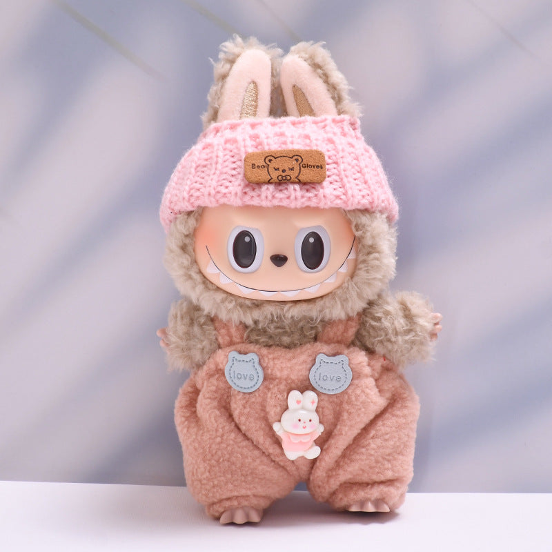 Original LABUBU Clothes Set - Stylish LABUBU Clothes & Accessories Bundle, Premium Fabric with Miniature Accessories