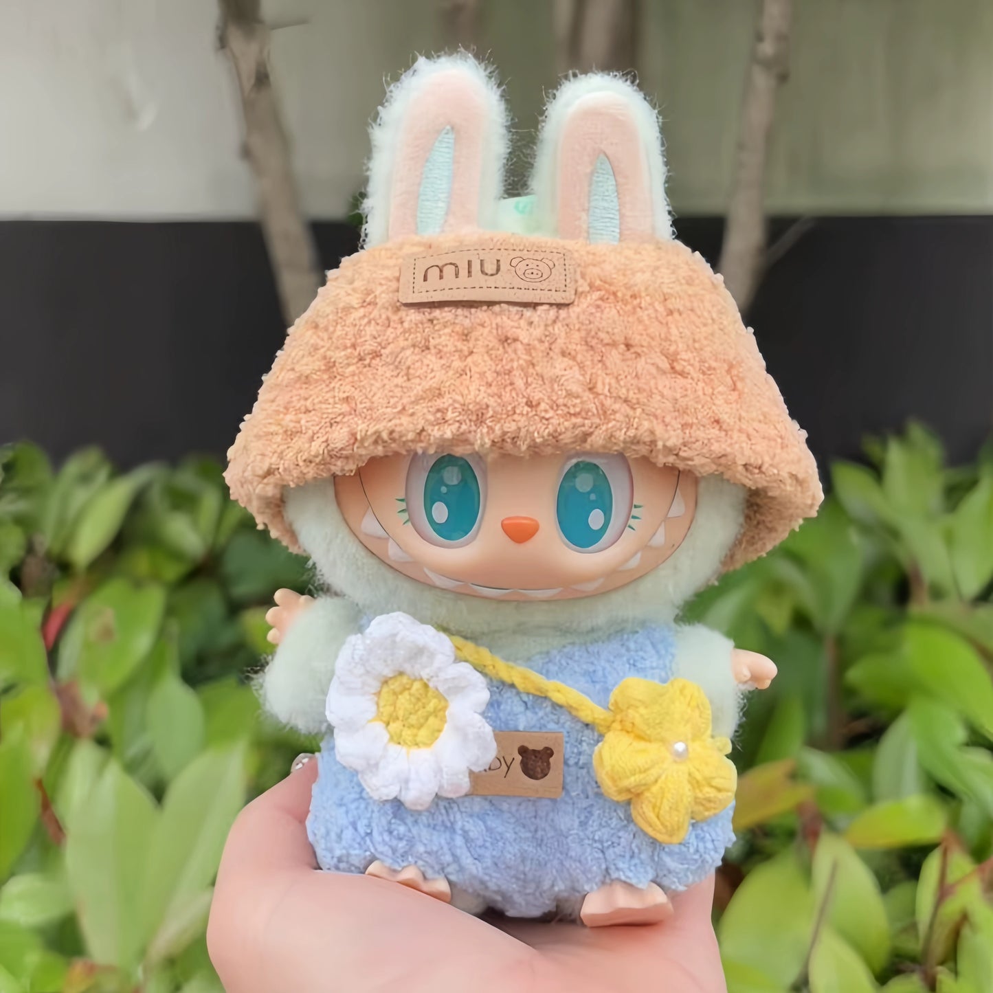 Labubu Sitting Party Series 2 Outfit - Handmade Vinyl Doll Clothes for Collectors