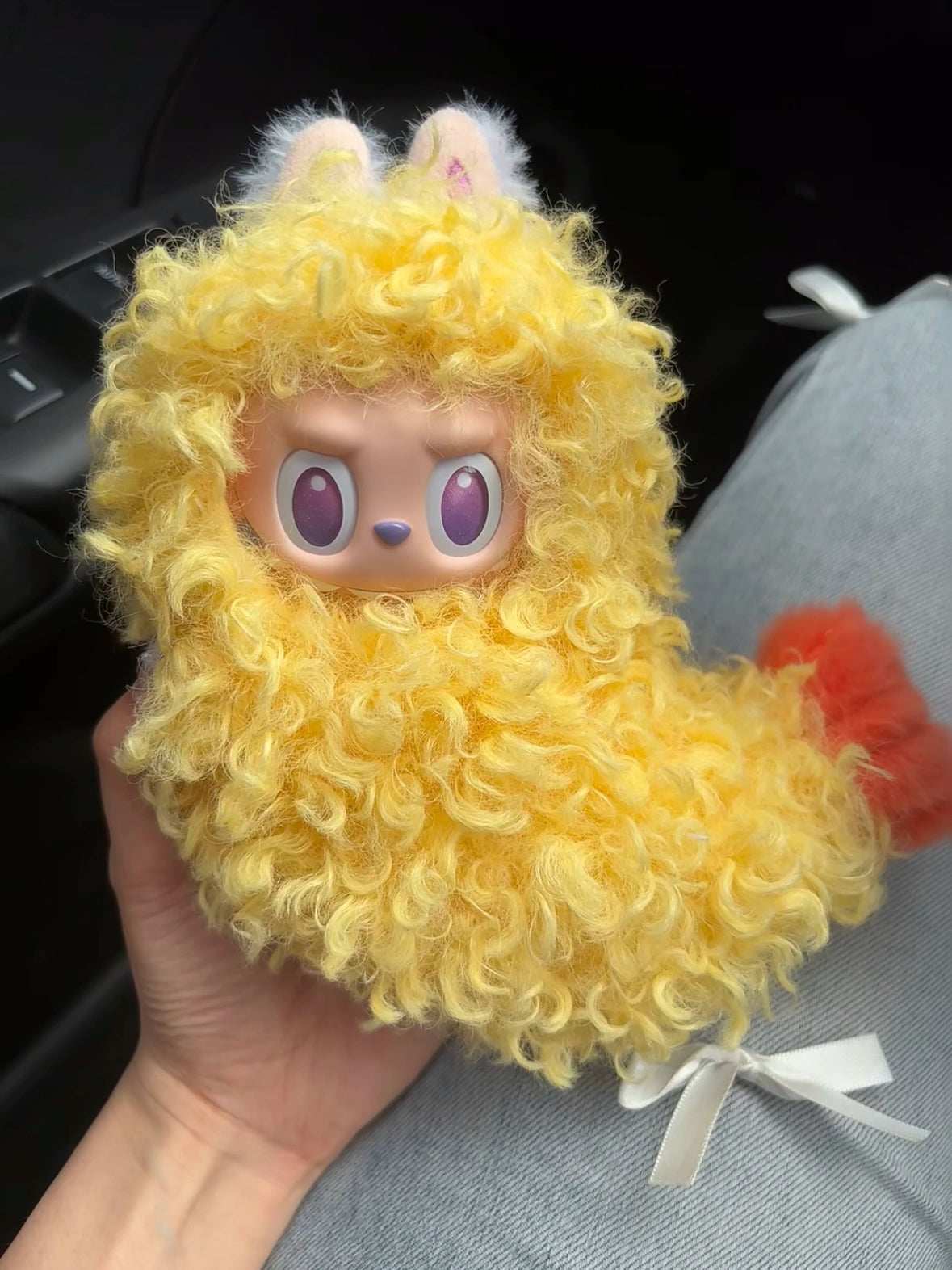 17cm Labubu Tempura Shrimp Outfit - Series 1 Standing Vinyl Keychain Change Costume