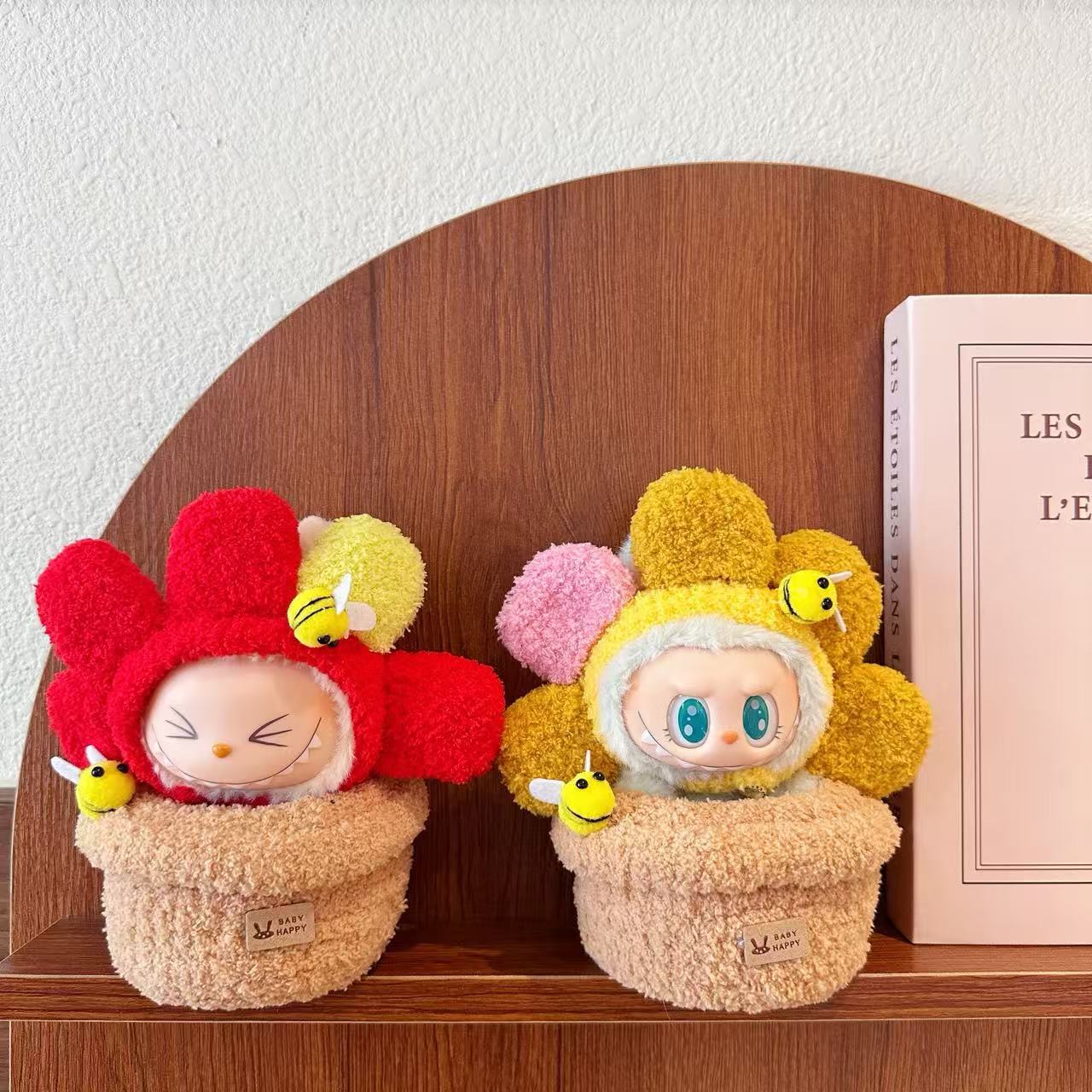 17cm Labubu Knit Doll Clothes | Handmade Crocheted Outfit Set | Fits 1st-3rd Gen Keychain/Plush Figures