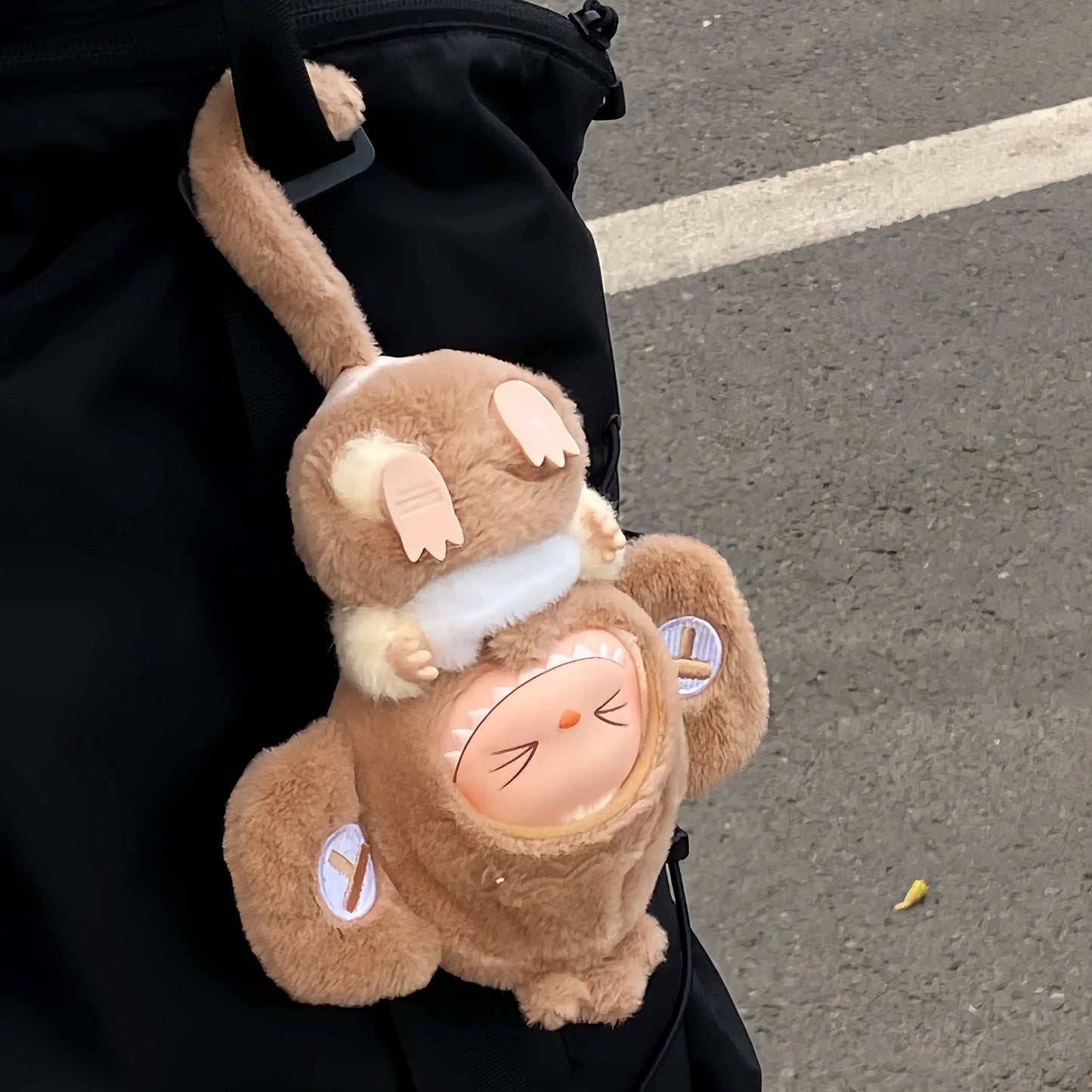 NEW Labubu 17cm Monkey Suit - Upside-Down Pajamas Fits Gen1/2/3 (No Doll)