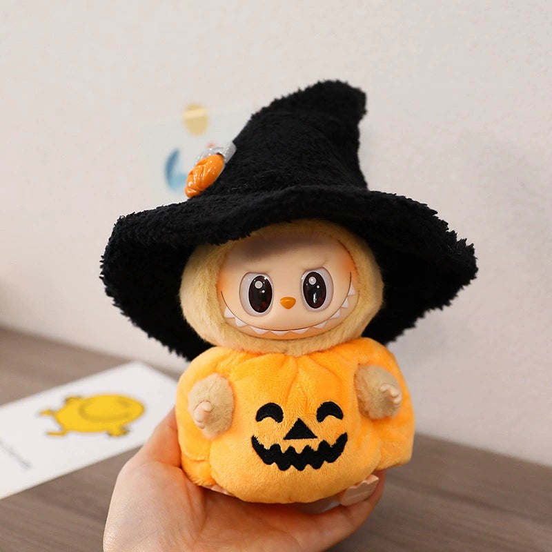 Halloween Pumpkin Outfit Set for Labubu Dolls | Festival Series Clothes Only