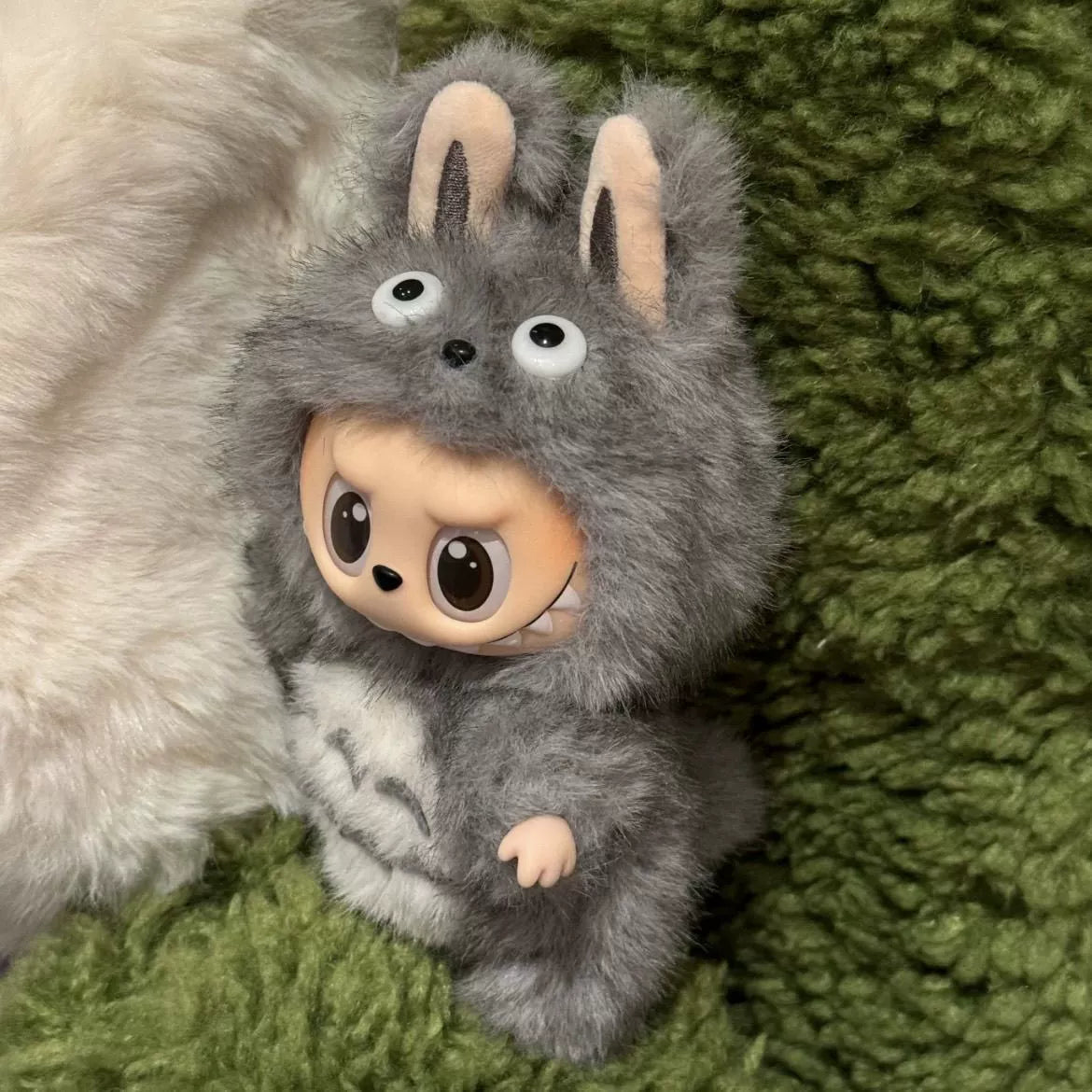 Labubu Kawaii Forest Series - Plush Totoro-inspired Costume with Removable Tail