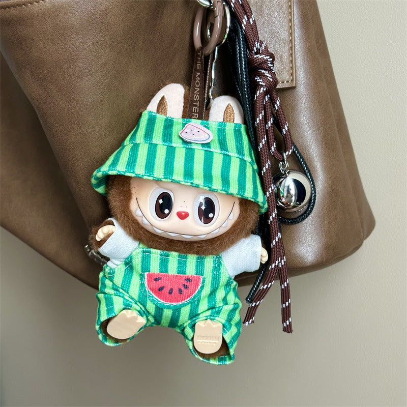 17cm Labubu Outfit Set - Trendy Clothes for Series 1/2/3 Vinyl Doll Change Fashion