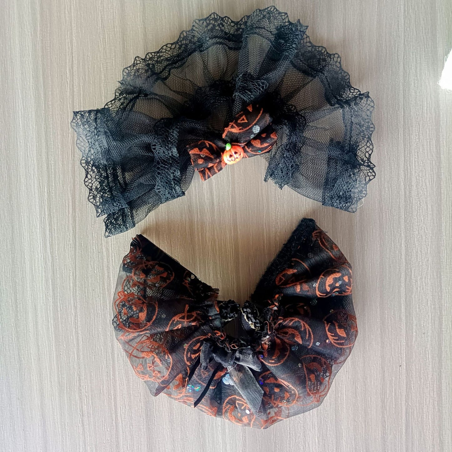 17cm Labubu Keychain Doll Clothes | Pumpkin Tulle Skirt & Christmas Outfits | Replacement Wear for Plush Charms