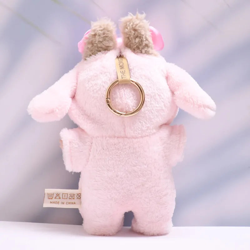 NEW Labubu 17cm Melody Outfit - Pink Onesie Fits Gen1/2 (No Doll)