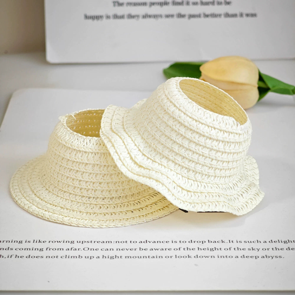 Labubu Gen 1-3 Doll Clothes | Straw Hat & Dress Outfit Set (Clothes Only)