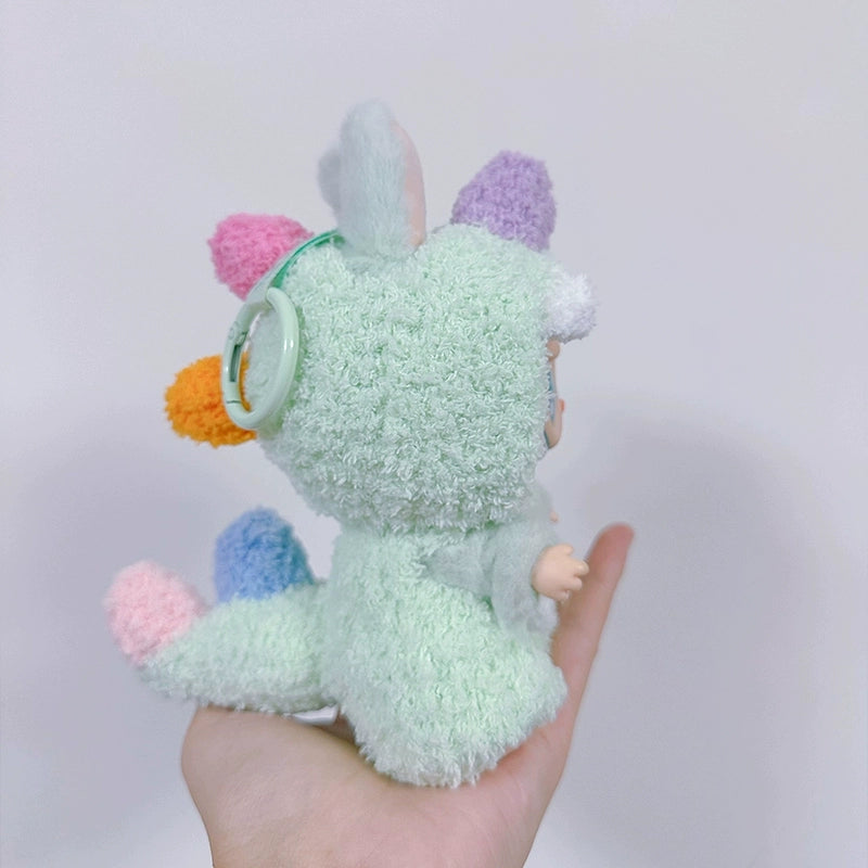 Labubu Gen 1-3 Handmade Knitted Dinosaur Doll Outfit | Doll Not Included