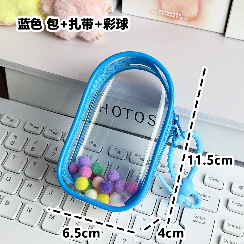 Labubu 4.0 Heart Code Thick Case - Enhanced Carrier for Plush & Vinyl Keychain