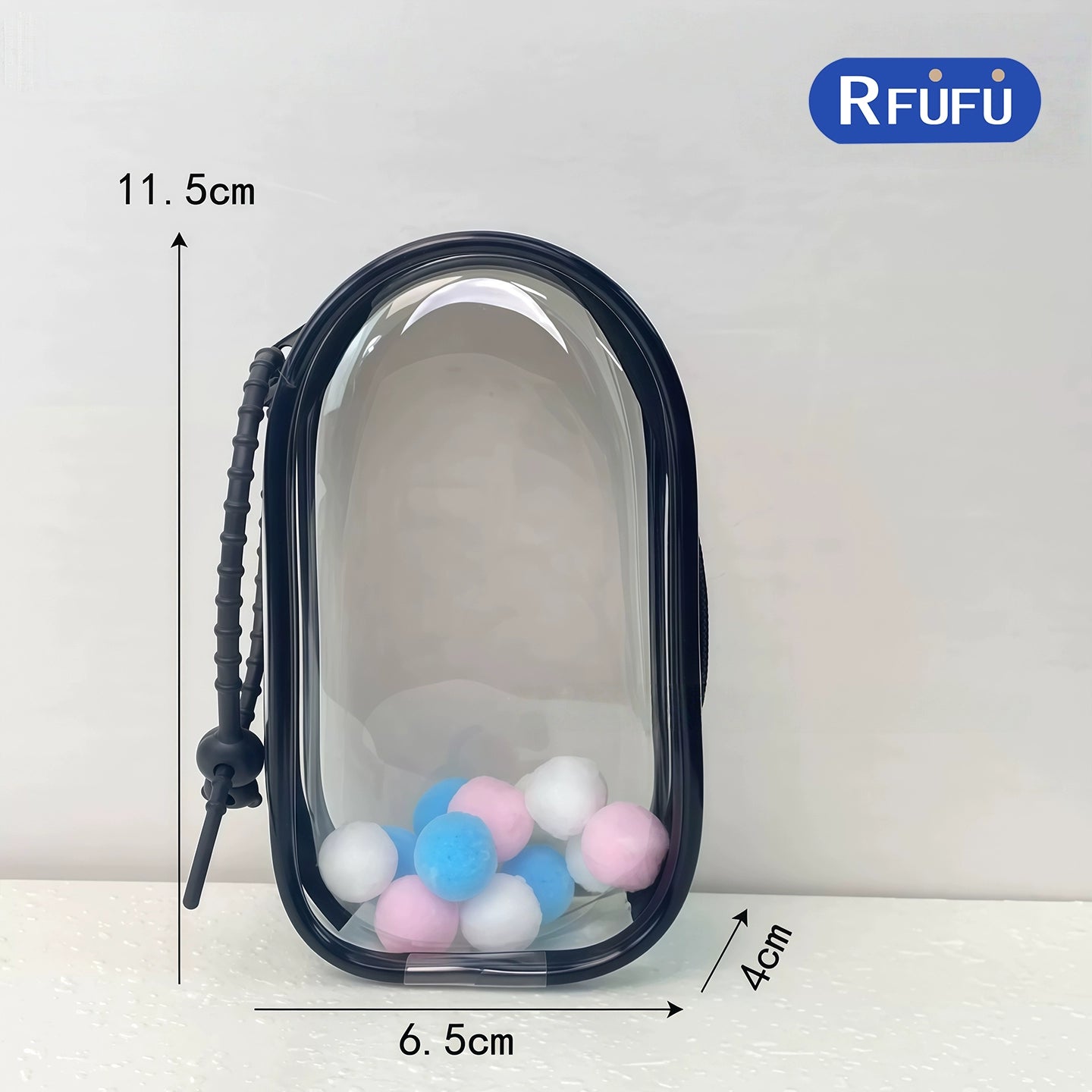 POP MART Labubu 4.0 Pin For Love Crystal-Clear Protective Display Case