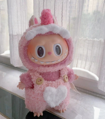 17cm Labubu Handmade Dinosaur Outfit Set | Clothes Only for Plush/Vinyl Dolls