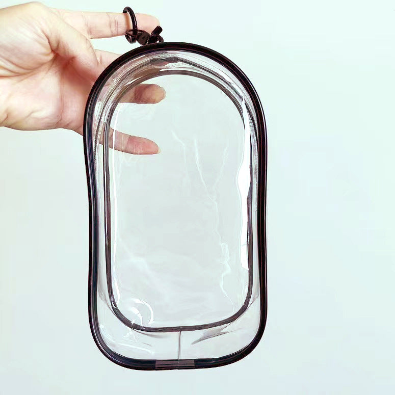 Labubu High-Clarity PVC Carrier - Thickened 3D Display Case for Cotton Doll Storage