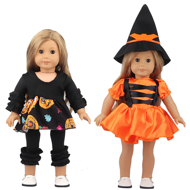 18inch American Girl Doll Christmas Outfit - Reborn Doll Holiday Dress & Accessories