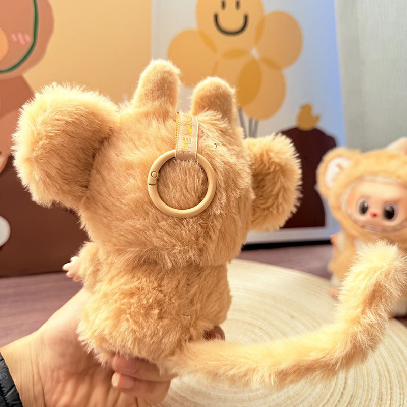 Cute Monkey Clothes for 9-Toothed Cartoon Series 17cm Dolls - Premium Collector's Adjustable Outfit Set, Fantasy Doll Clothing( (Not Include Doll)