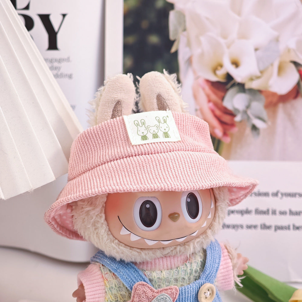 Handmade Labubu Dinosaur Outfit - Green Costume for Plush Keychain Vinyl Doll Clothes