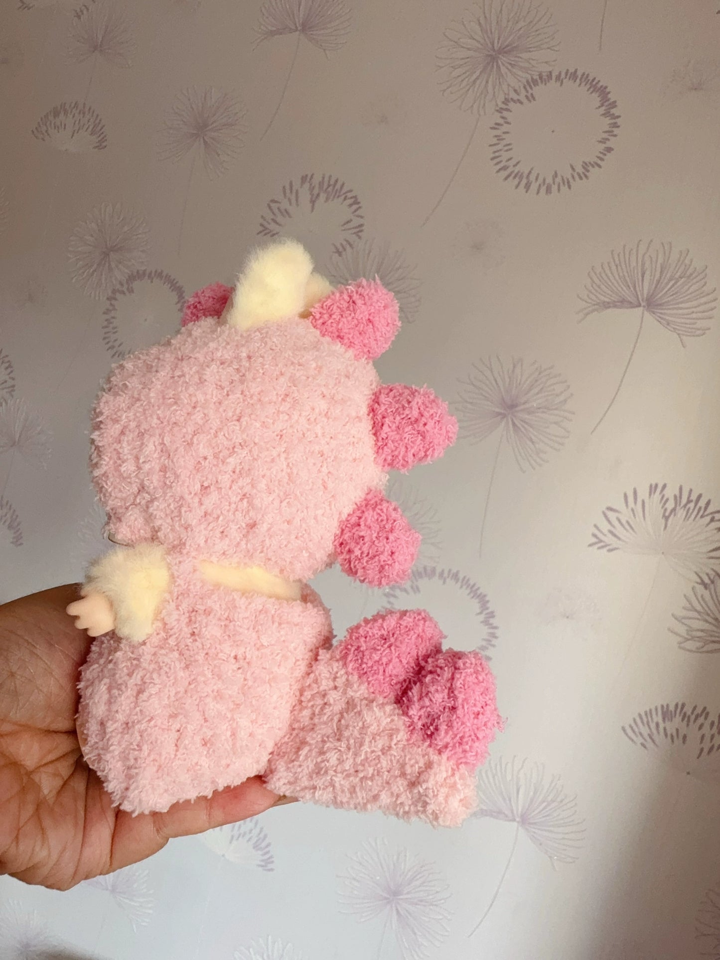 Handmade Dinosaur Outfit for 17cm Labubu Keychain Vinyl Figures - Universal Fit Costume for 1st/2nd/3rd Gen Hanging Dolls