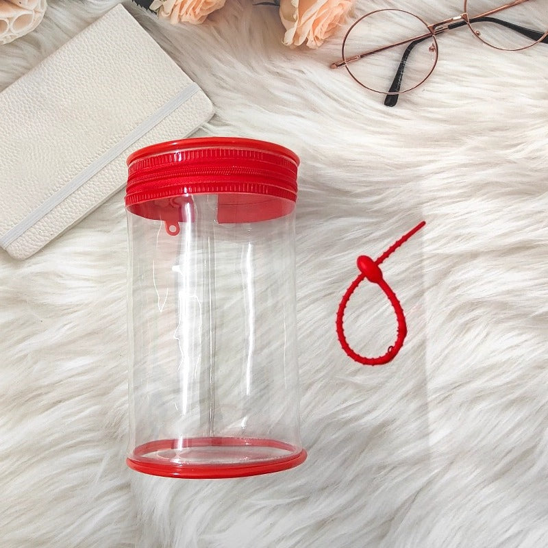 2025 New Pop Mart Labubu x CRYBABY Acrylic Mini Can Bag | Clear Dust-Proof Storage & Display Case with Detachable Shoulder Strap | Fits Labubu Gen 1-2, Sitting Party & CRYBABY