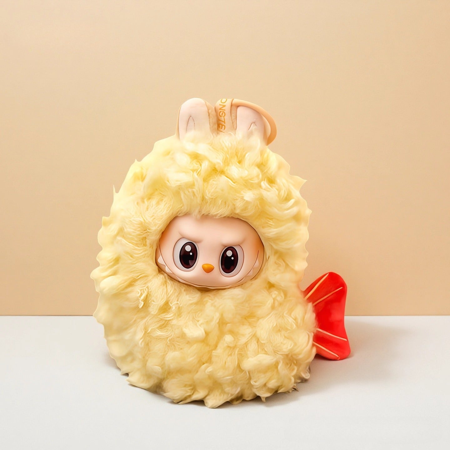 17cm Labubu Handmade Fried Shrimp Costume Set | Clothes Only for Vinyl/Plush Dolls (Gen 1-3)